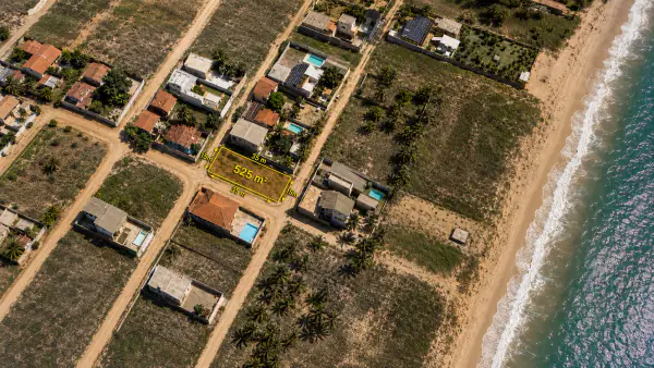Terreno de 525 m² (15m x 35m) em Barra de Sirinhaém — foto 2